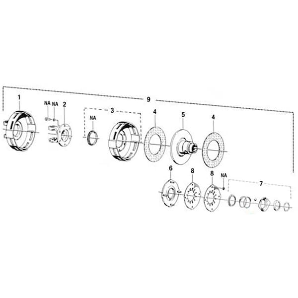 Aftermarket Fits Belleville Spring Fits 1455 1565 1059281M1 24757067 A1059281M1 A1059281M1 A-1059281M1-AI - main